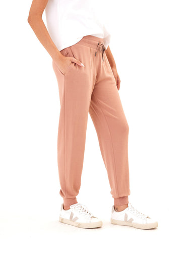 Connie Feather Fleece Jogger Womens Bottoms Sweatpants Threads 4 Thought