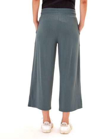 Carrie Feather Fleece Wide Leg Crop Pant 22" Womens Bottoms Pants Threads 4 Thought