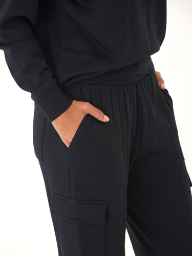 Margot Feather Fleece Cargo Jogger Threads 4 Thought
