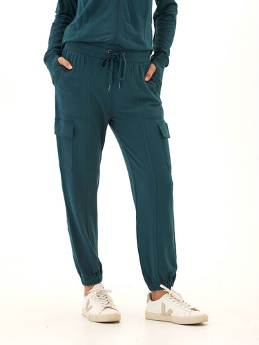 Margot Feather Fleece Cargo Jogger Womens Bottoms Sweatpants Threads 4 Thought