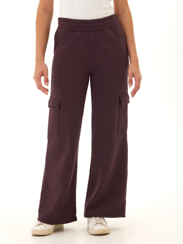 Kienna Triblend Fleece Cargo Pant Womens Bottoms Sweatpants Threads 4 Thought