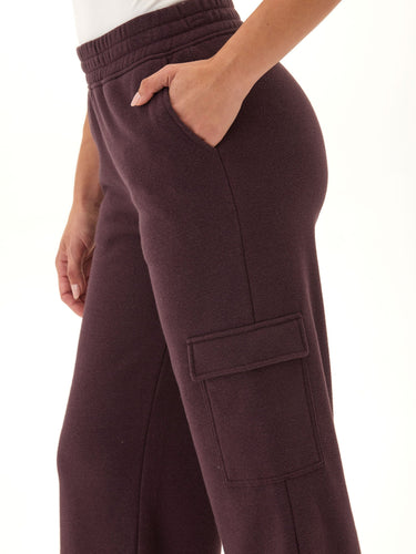 Kienna Triblend Fleece Cargo Pant Womens Bottoms Sweatpants Threads 4 Thought