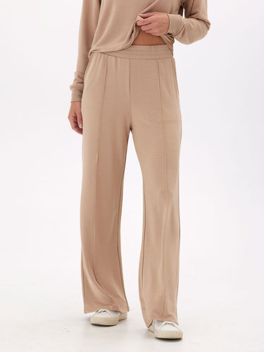 Angela Modal Terry Wide Leg Pant Womens Bottoms Pants Threads 4 Thought