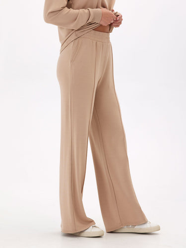 Angela Modal Terry Wide Leg Pant Womens Bottoms Pants Threads 4 Thought