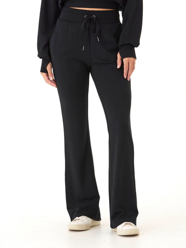 Nicolle Feather Fleece Flare Hem Pant Womens Bottoms Sweatpants Threads 4 Thought