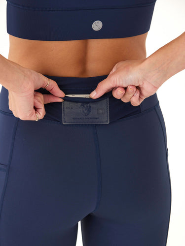 Katalina High Rise Performance Mesh Panel 7/8 Legging Womens Bottoms Leggings Threads 4 Thought