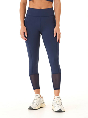Katalina High Rise Performance Mesh Panel 7/8 Legging Womens Bottoms Leggings Threads 4 Thought