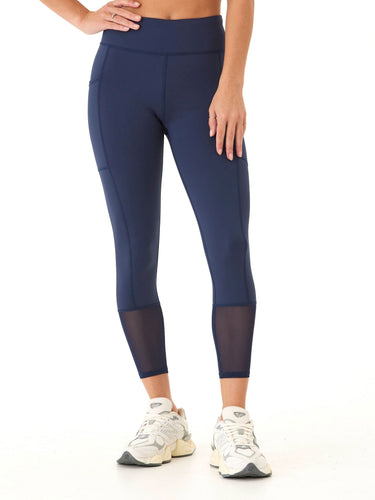 Katalina High Rise Performance Mesh Panel 7/8 Legging Womens Bottoms Leggings Threads 4 Thought