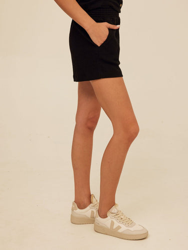 Gwyneth Smocked Jersey Short Threads 4 Thought