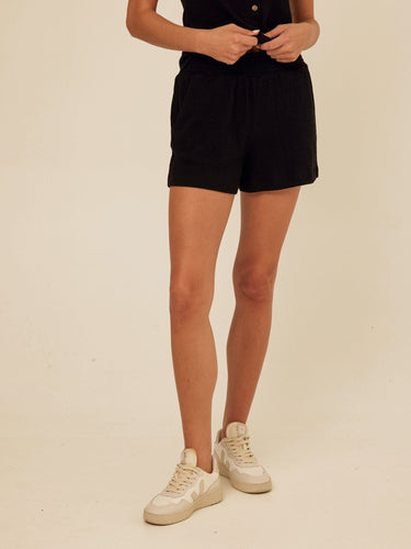 Gwyneth Smocked Jersey Short Threads 4 Thought