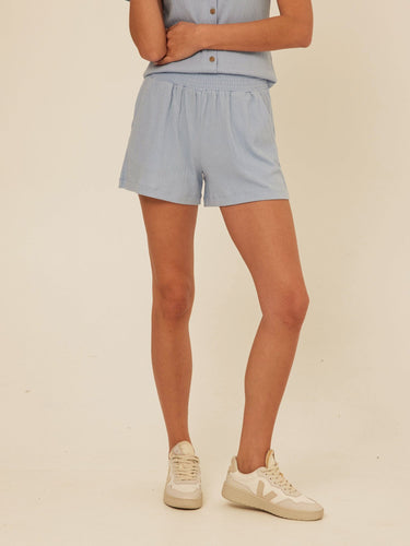 Gwyneth Smocked Jersey Short Threads 4 Thought