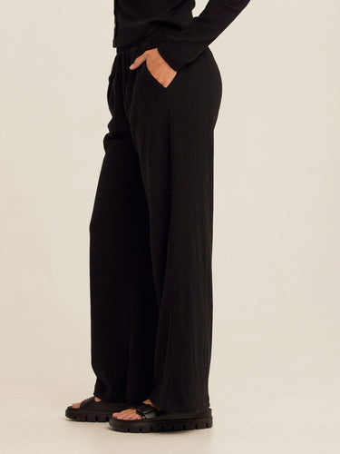 Ivanna Smocked Jersey Wide Leg Pant Womens Bottoms Pants Threads 4 Thought