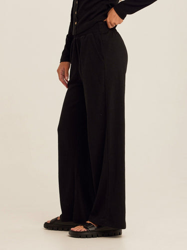 Ivanna Smocked Jersey Wide Leg Pant Womens Bottoms Pants Threads 4 Thought
