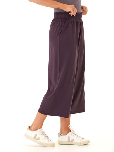 Giselle Luxe Jersey Wide Leg Capri Pant Womens Bottoms Pants Threads 4 Thought
