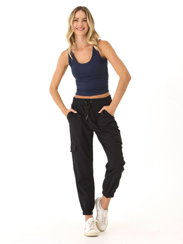 Mirabel Luxe Jersey Fitted Crop Tank Womens Tops Tanks Threads 4 Thought