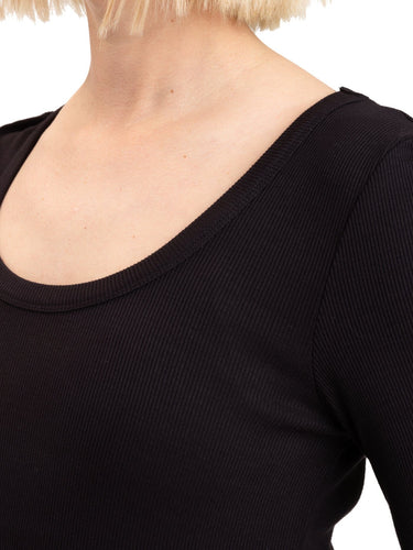 Tessa Feather Rib Long Sleeve Womens Tops Long Threads 4 Thought