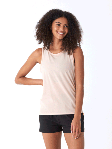 Nia Side Ruched Jersey Tank Threads 4 Thought
