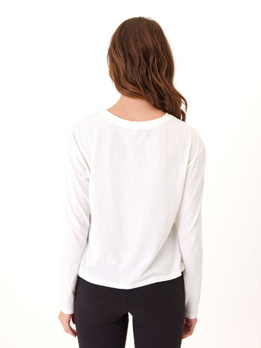 Maggie Triblend Long Sleeve Pocket Tee Womens Tops Long Threads 4 Thought