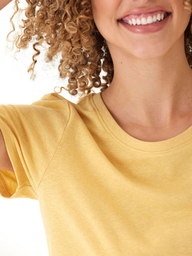 Odette Triblend Crew Tee Womens Tops Short Tee Threads 4 Thought