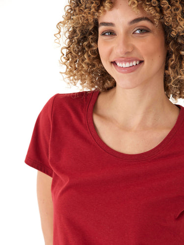 Odette Triblend Crew Tee Womens Tops Short Tee Threads 4 Thought