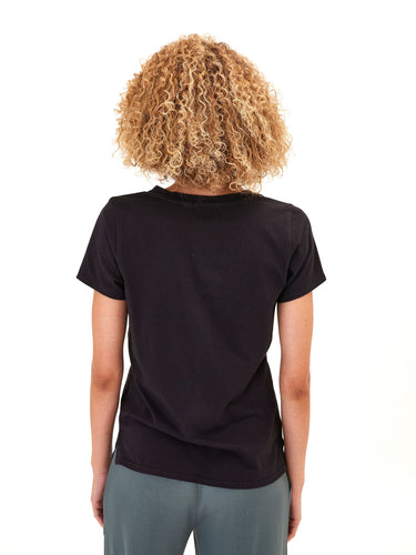 Pattie Classic Jersey V-Neck Tee Womens Tops Short Threads 4 Thought