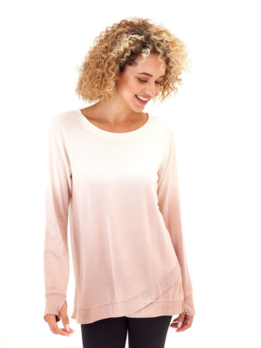 Leanna Feather Fleece Tunic Womens Outerwear Sweatshirt Threads 4 Thought