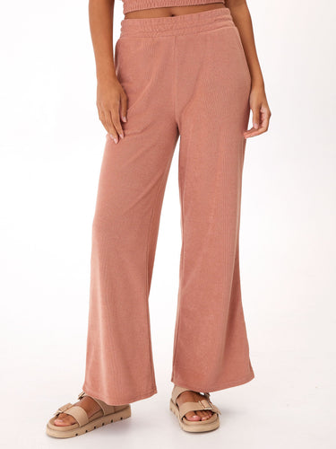 Sharie Towel Terry Wide Leg Pant Womens Bottoms Pants Threads 4 Thought