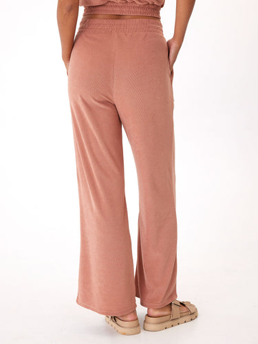 Sharie Towel Terry Wide Leg Pant Womens Bottoms Pants Threads 4 Thought