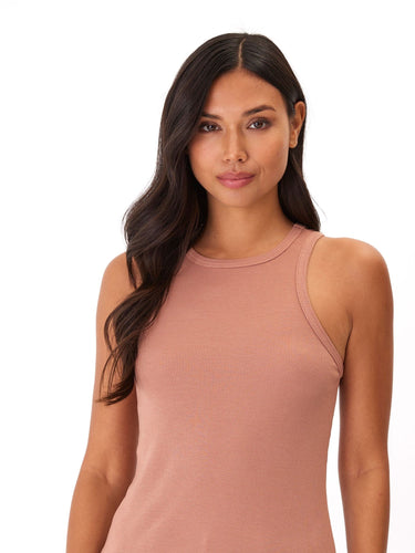 Bailey Feather Rib High Neck Tank Womens Tops Tanks Threads 4 Thought