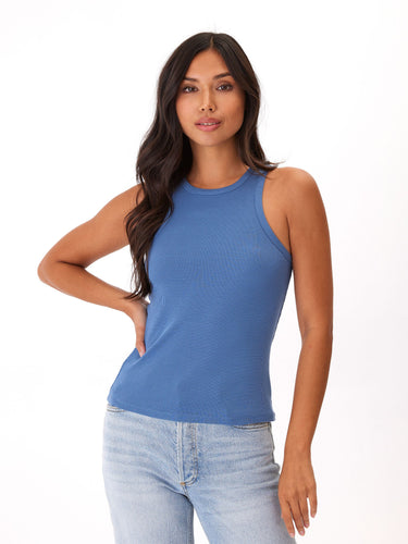 Bailey Feather Rib High Neck Tank Womens Tops Tanks Threads 4 Thought