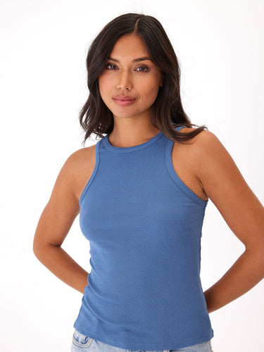 Bailey Feather Rib High Neck Tank Womens Tops Tanks Threads 4 Thought