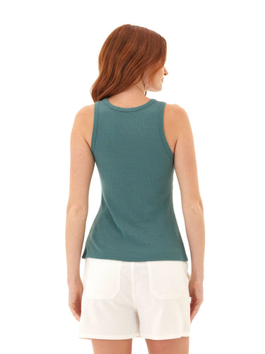 Bailey Feather Rib High Neck Tank Womens Tops Tanks Threads 4 Thought