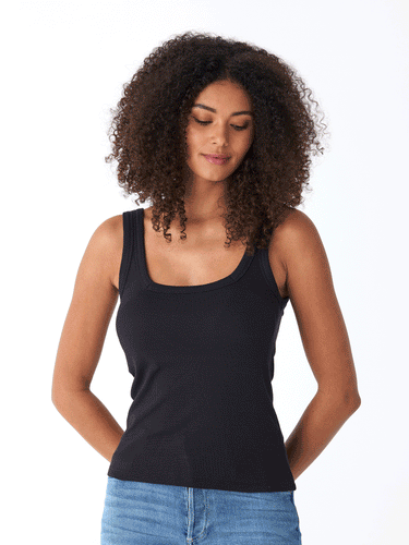 Yvette Feather Rib Tank Womens Tops Tanks Threads 4 Thought