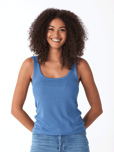 Yvette Feather Rib Tank Womens Tops Tanks Threads 4 Thought