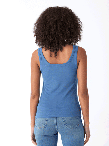 Yvette Feather Rib Tank Womens Tops Tanks Threads 4 Thought
