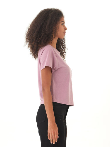 Shelbie Triblend Jersey Pocket Tee Threads 4 Thought