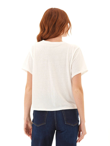 Shelbie Triblend Jersey Pocket Tee Womens Tops Short Tee Threads 4 Thought