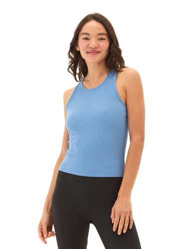 Kensi Heather Luxe Rib Crop Tank Womens Tops Tanks Threads 4 Thought