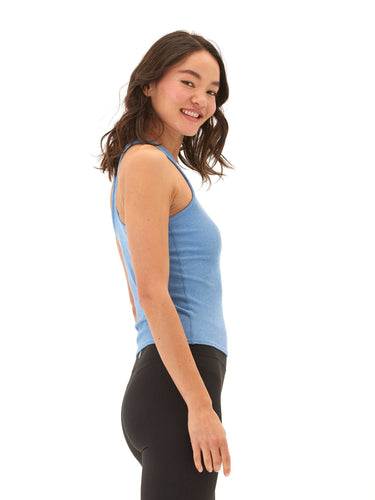 Kensi Heather Luxe Rib Crop Tank Womens Tops Tanks Threads 4 Thought