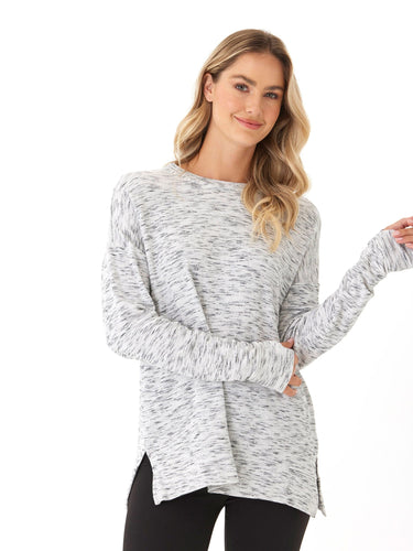 Mariah Rhythm Slub Tunic Top Womens Tops Long Tee Threads 4 Thought