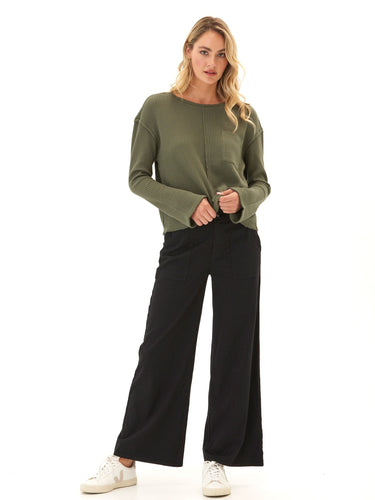 Giulia Eco Thermal Long Sleeve Top Womens Tops Long Shirt Threads 4 Thought
