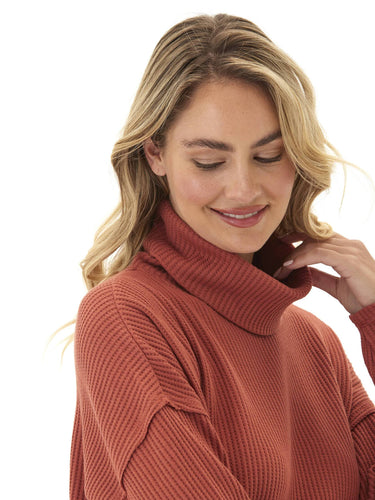 Rikke Eco Thermal Asymmetrical Long Sleeve Top Womens Tops Long Shirt Threads 4 Thought