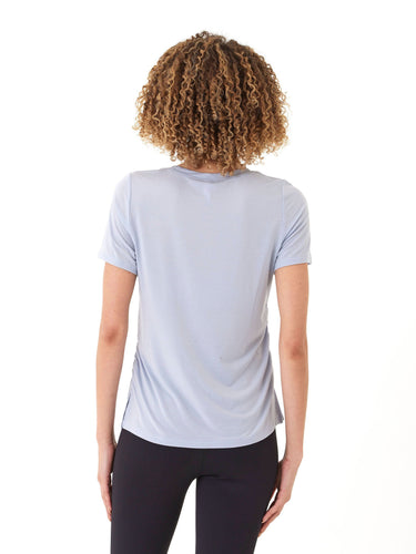 Briona Tencel Jersey Ruched Side Tee Threads 4 Thought