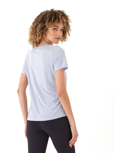 Briona Tencel Jersey Ruched Side Tee Threads 4 Thought