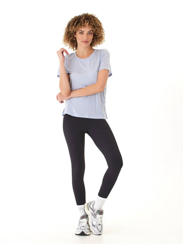 Briona Tencel Jersey Ruched Side Tee Threads 4 Thought