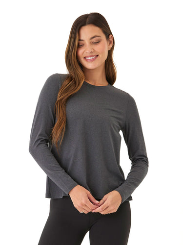 Gemella Luxe Jersey Tulip-Back Long Sleeve Top Womens Tops Long Tee Threads 4 Thought