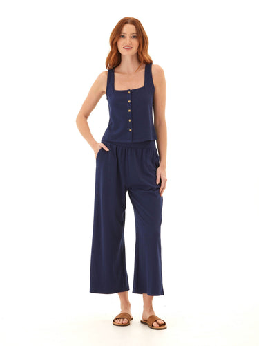 Jamila Smocked Jersey Tank Womens Tops Tanks Threads 4 Thought