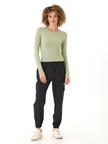 Alice Luxe Jersey Long Sleeve Top Womens Tops Long Shirt Threads 4 Thought