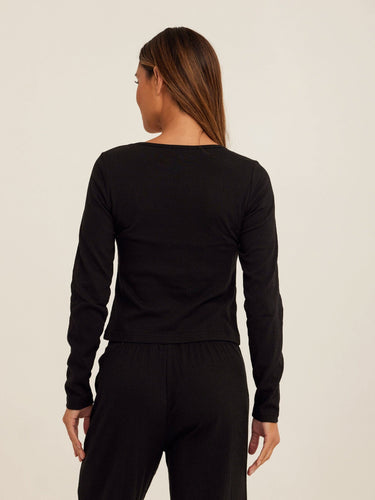 Jamila Smocked Jersey Long Sleeve Womens Tops Long Shirt Threads 4 Thought