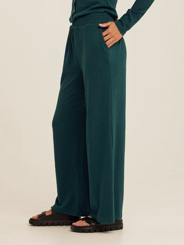 Ivanna Smocked Jersey Wide Leg Pant Womens Bottoms Pants Threads 4 Thought